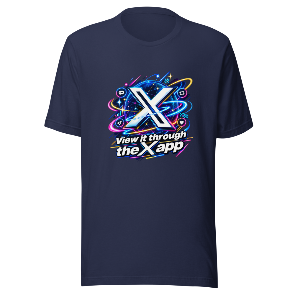 X App Vibes Tee: Viral Tweet Fashion - Image 4