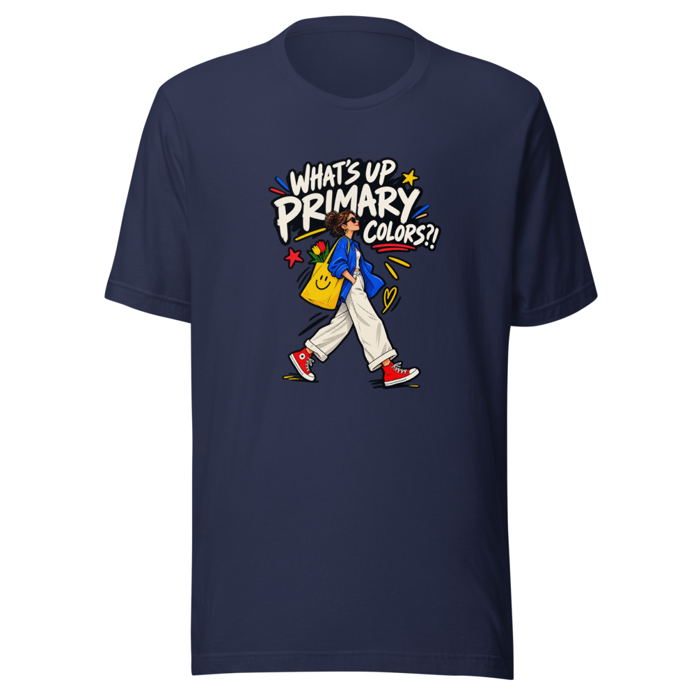 Primary Colors Vibe Tee - Image 4