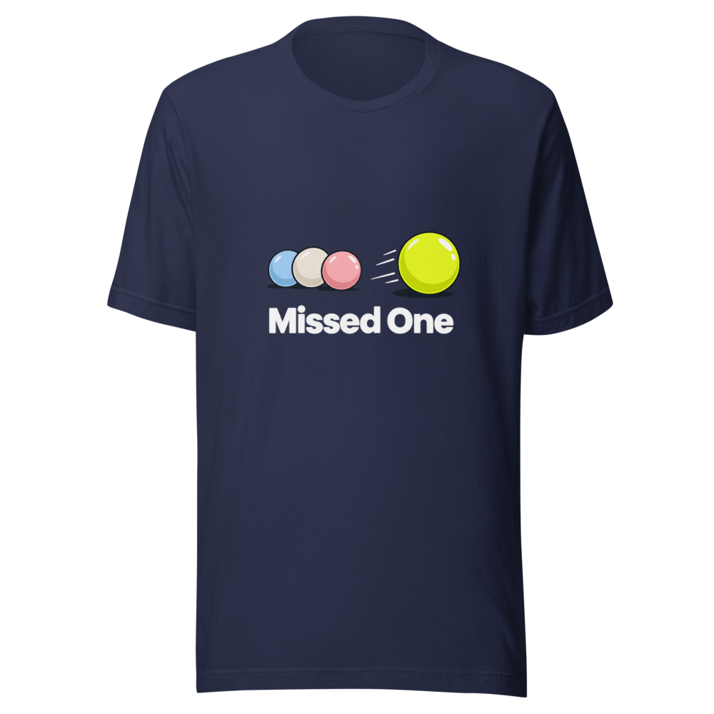 Missed One Meme T-Shirt - Viral Tweet Style - Image 4
