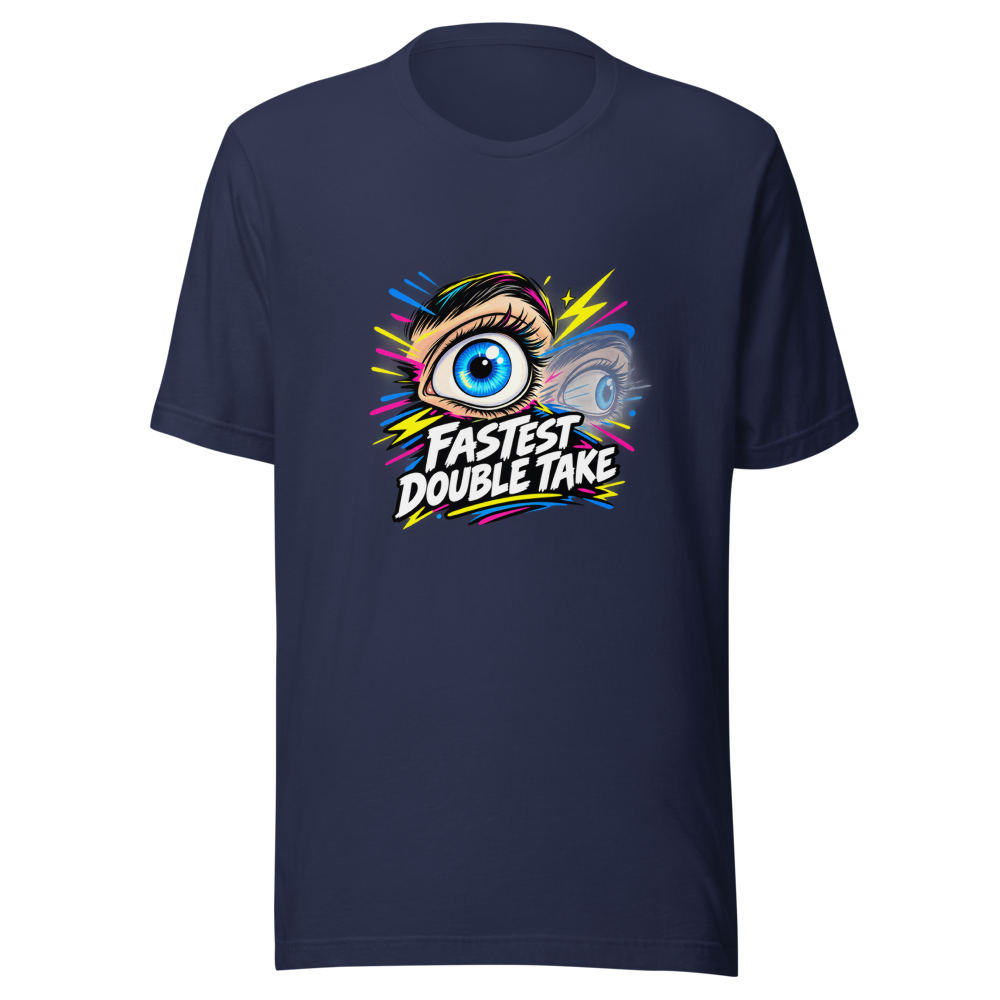 Fast Double Take GIF Viral Meme T-Shirt - Image 4