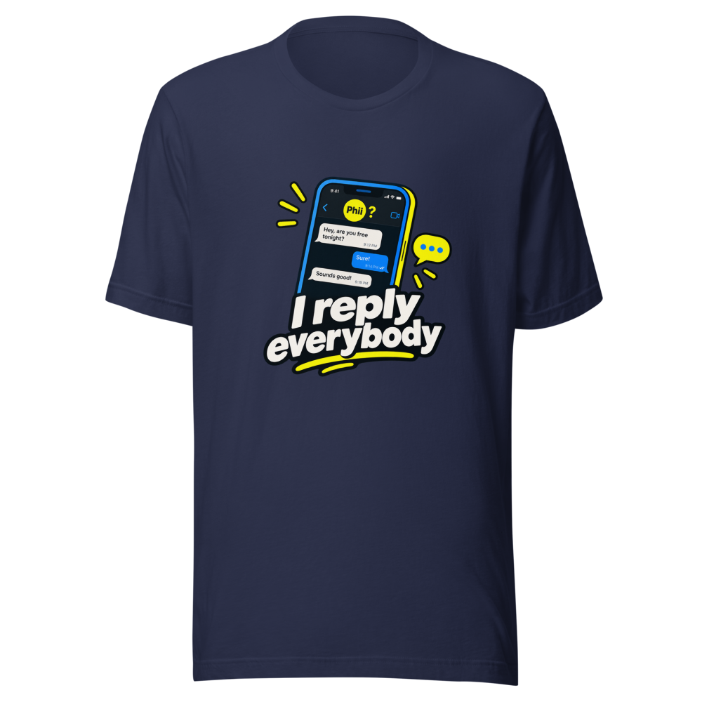 I Reply Everybody Except Phil HR Meme T-Shirt - Image 4