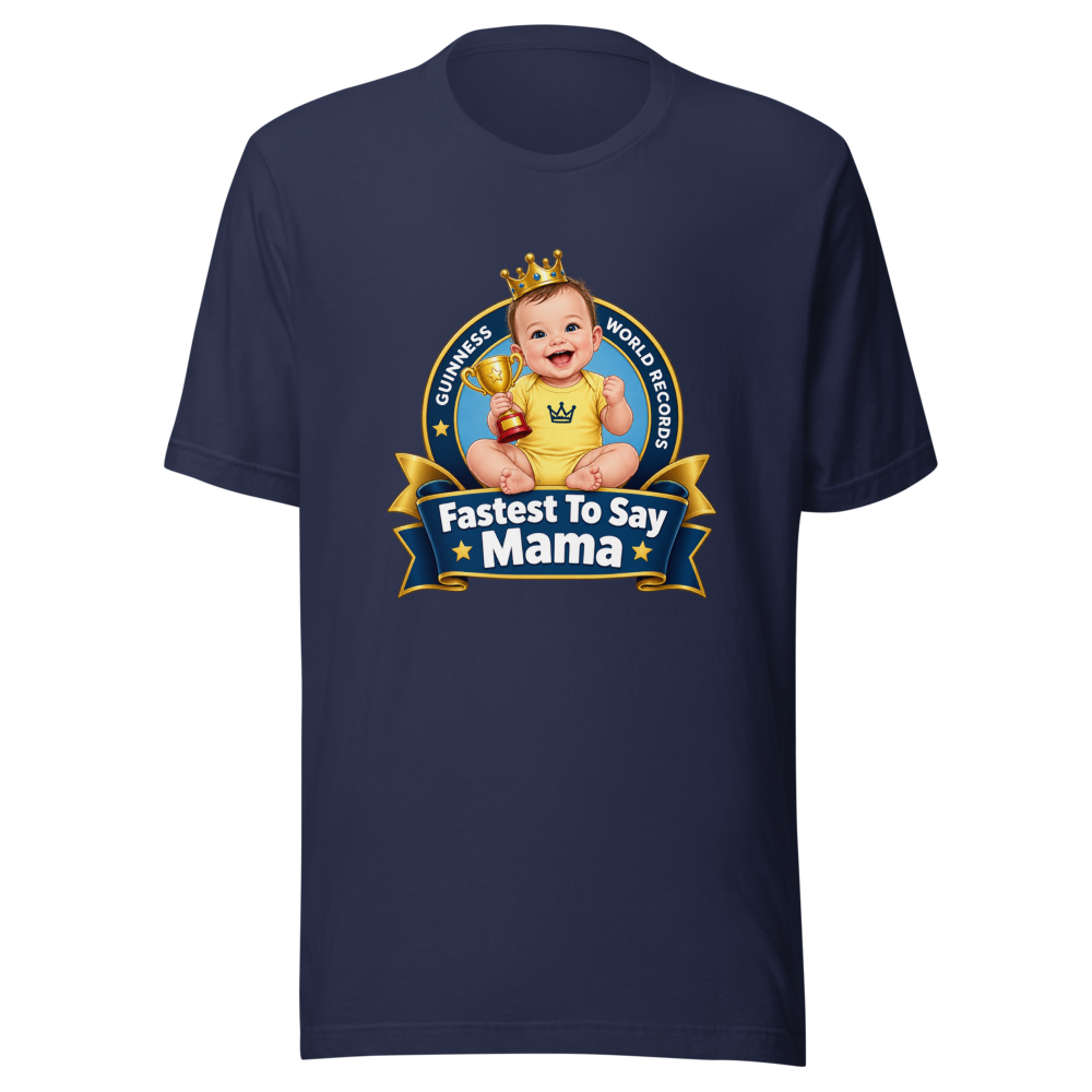 Baby's First Words World Record T-Shirt - Image 4
