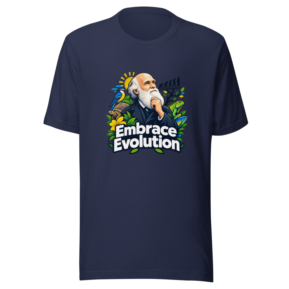 Embrace Evolution: Darwin's Journey T-Shirt - Image 4