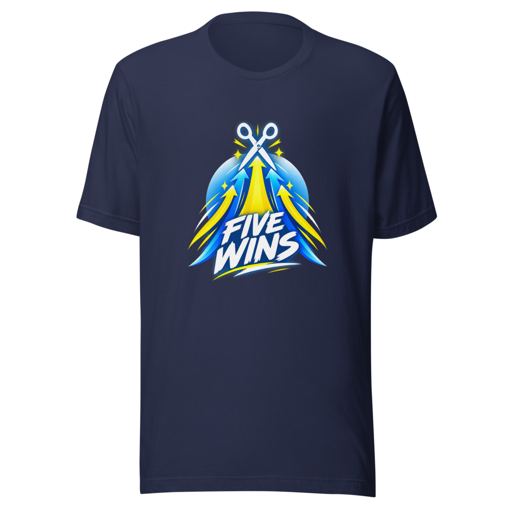 Five Wins Streak T-Shirt | ManCity Fan Gear - Image 4