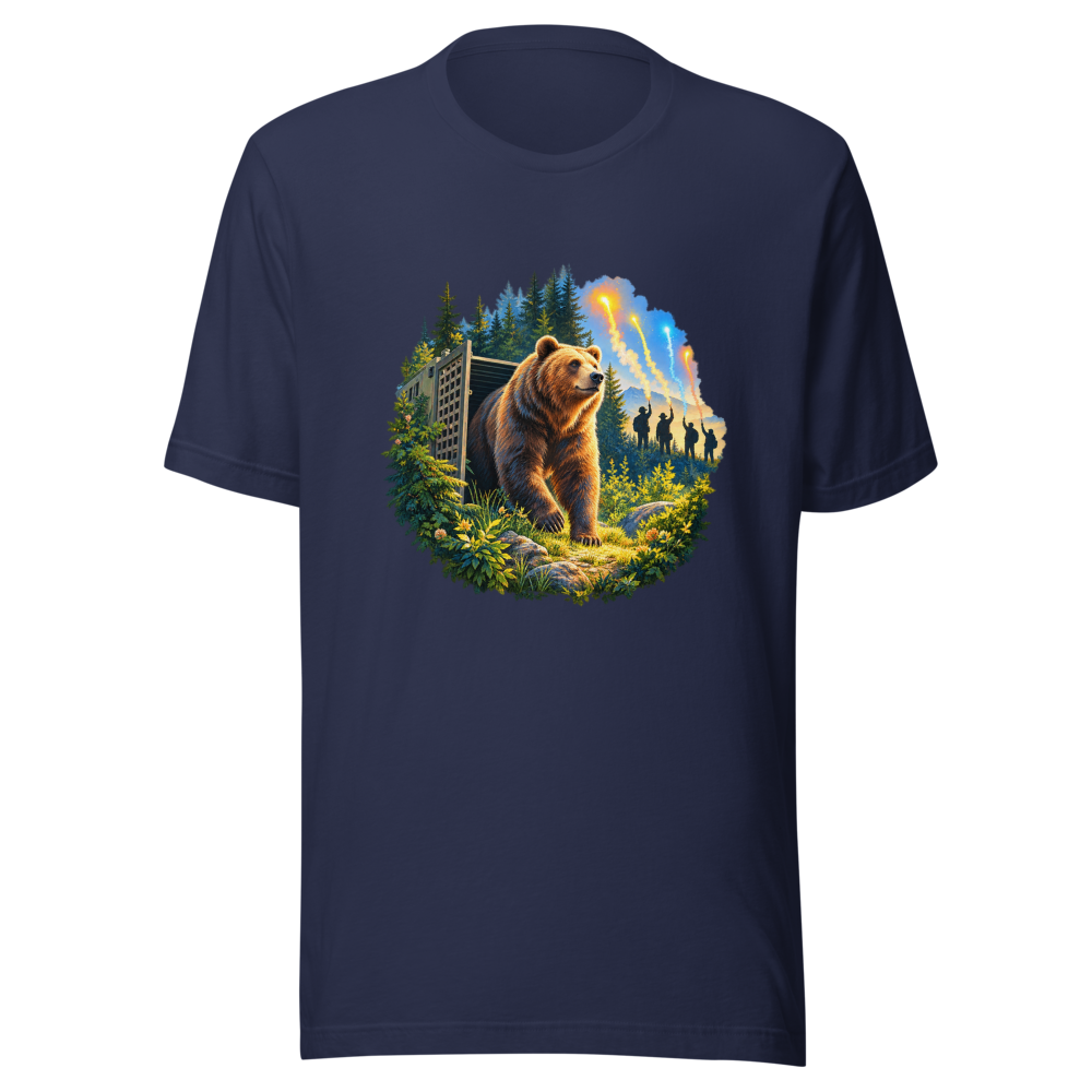 Bear Release Emotional Tears T-Shirt - Image 4