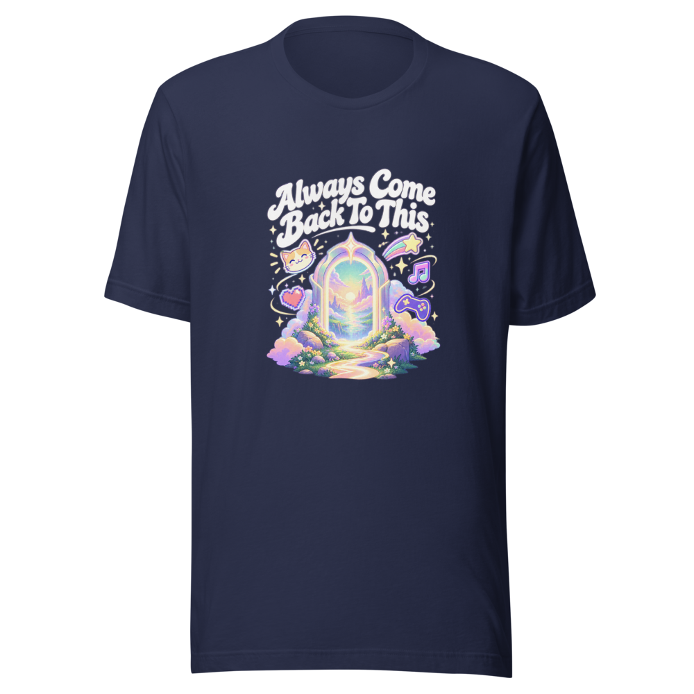Always Come Back To This Vibe T-Shirt - Image 4