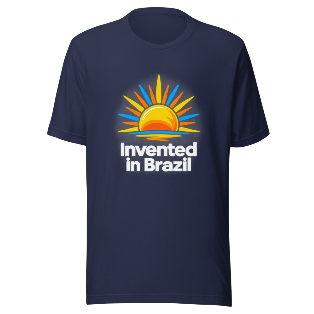 Invented in Brazil Global South Science T-Shirt - Image 4