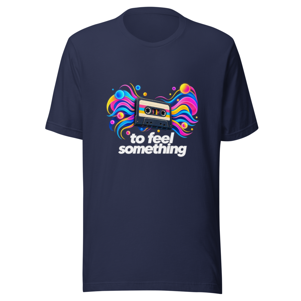 Feel Something Playlist Vibe Tee - Image 4