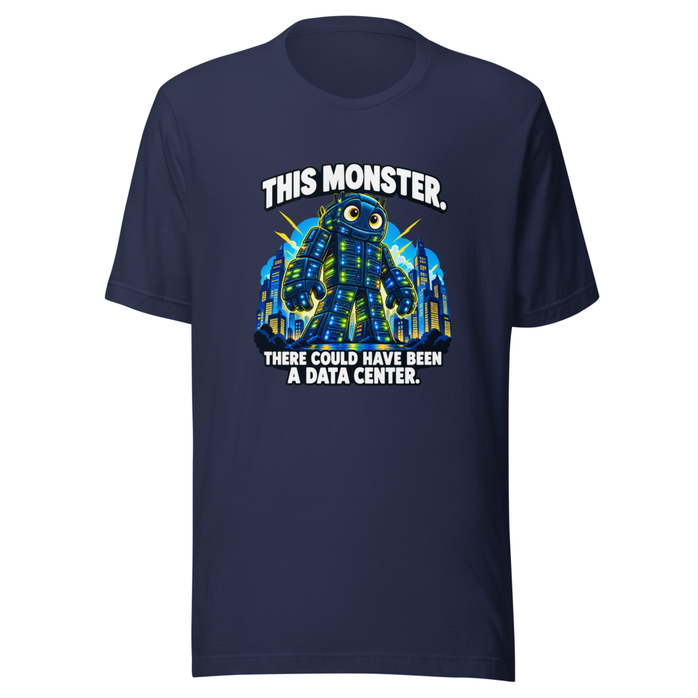 This Monster Data Center Viral Meme T-Shirt - Image 4
