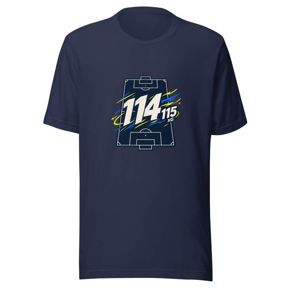 Man City's 114 Charges From 115 xG T-Shirt - Image 4