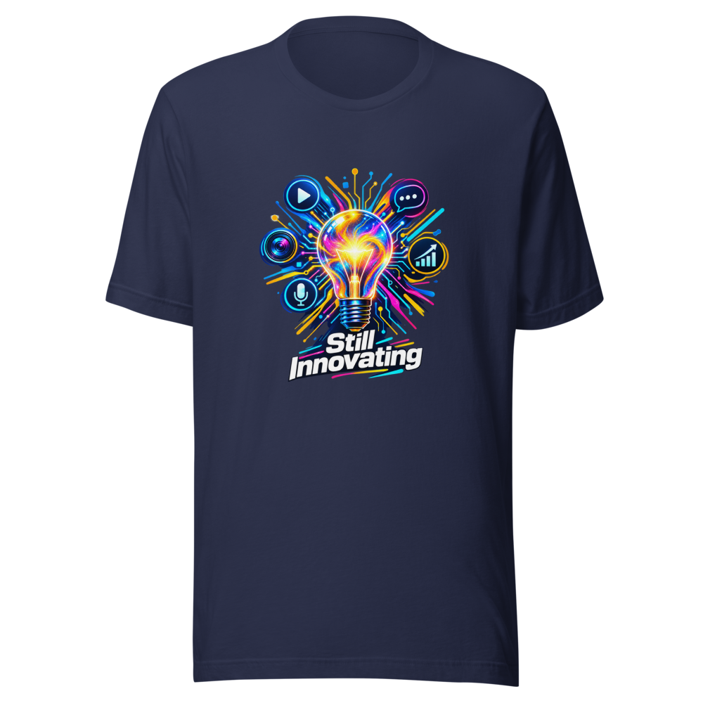 Still Innovating Content Creation T-Shirt - Image 4