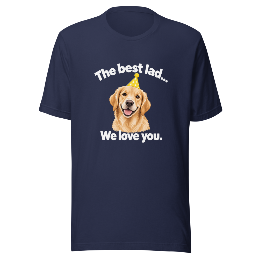 Best Lad Love You Iconic Quote T-Shirt - Image 4