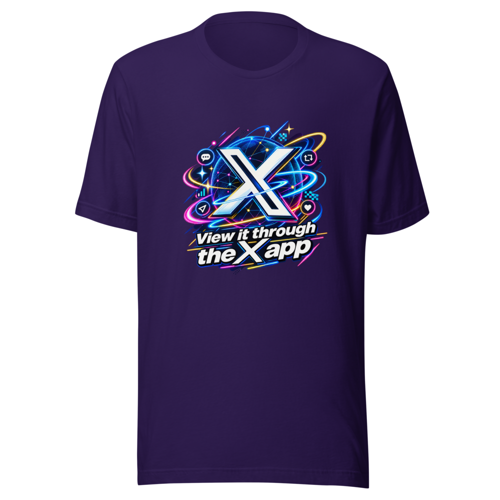X App Vibes Tee: Viral Tweet Fashion - Image 3