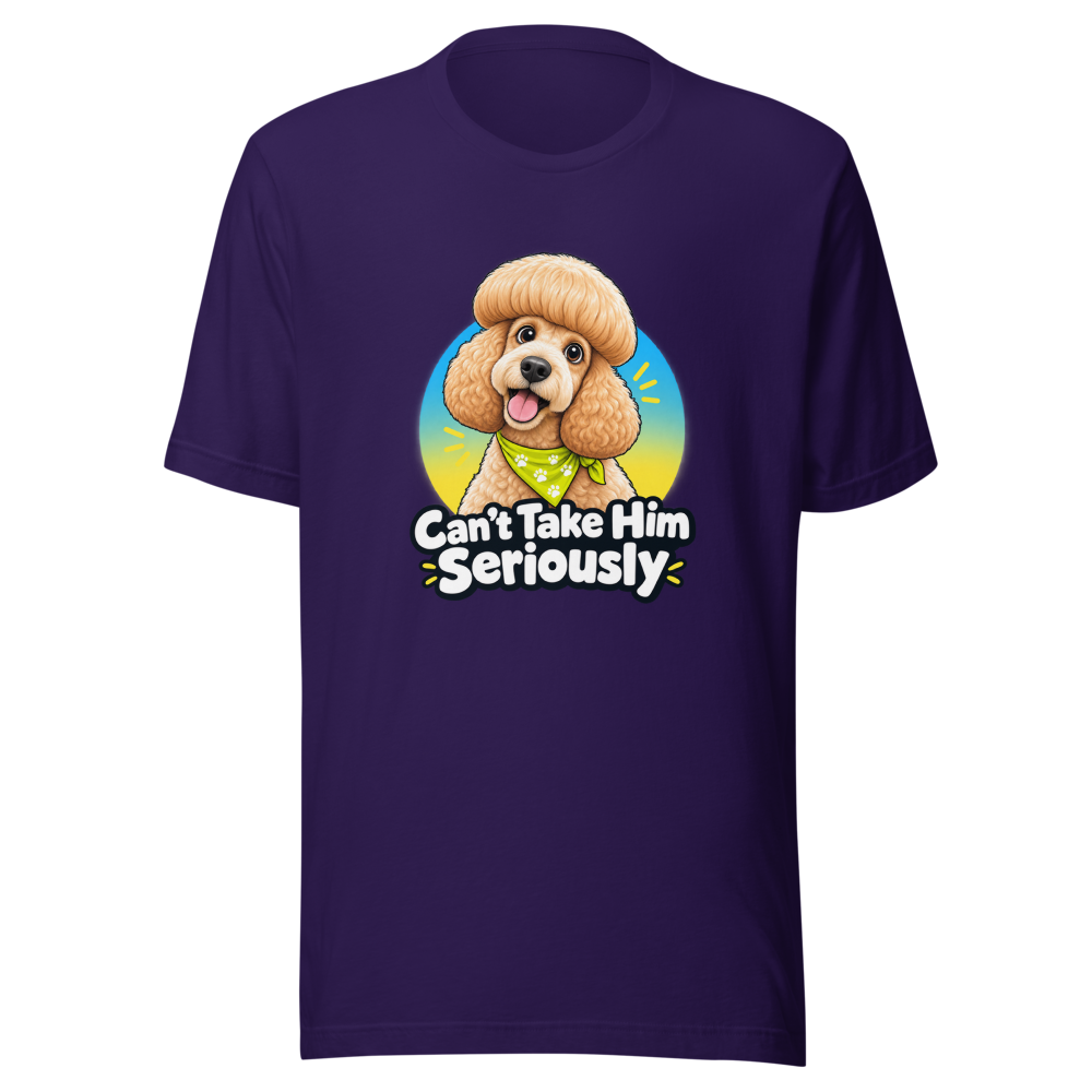 Dog Grooming Glow-Up Meme T-Shirt - Image 3
