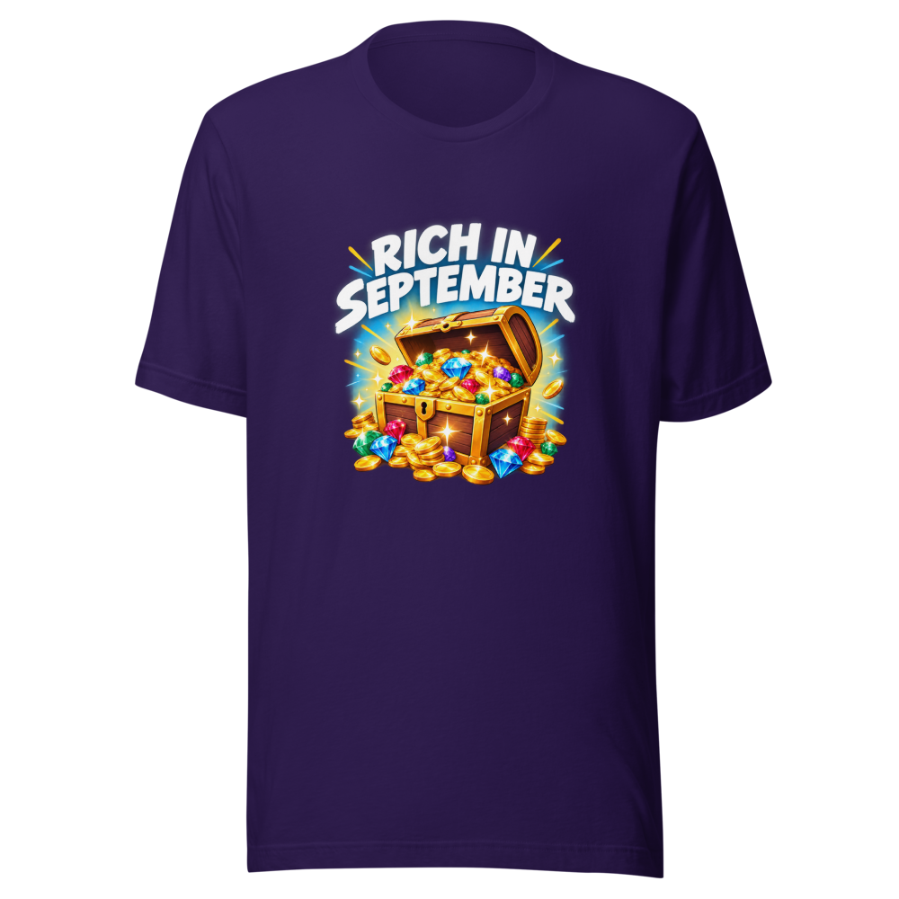 Get Rich September Viral Tee - Image 3