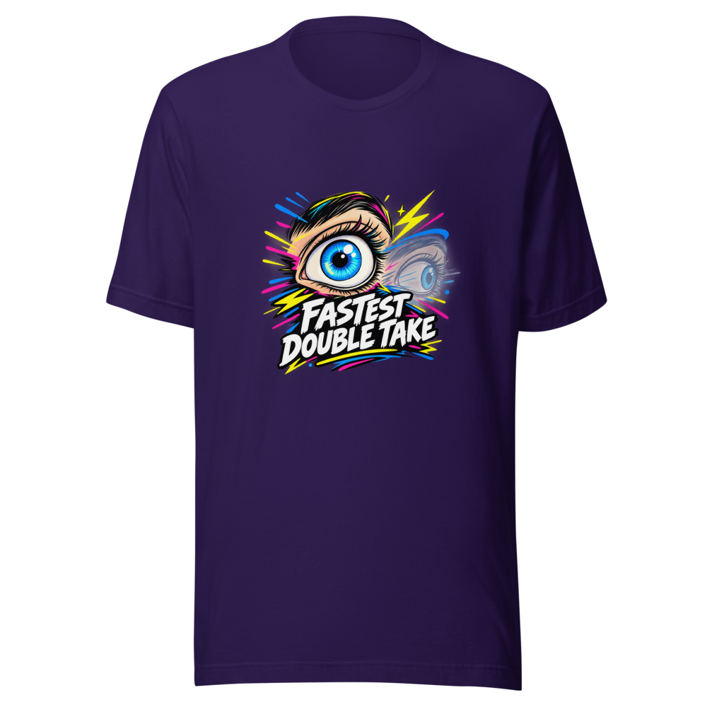 Fast Double Take GIF Viral Meme T-Shirt - Image 3