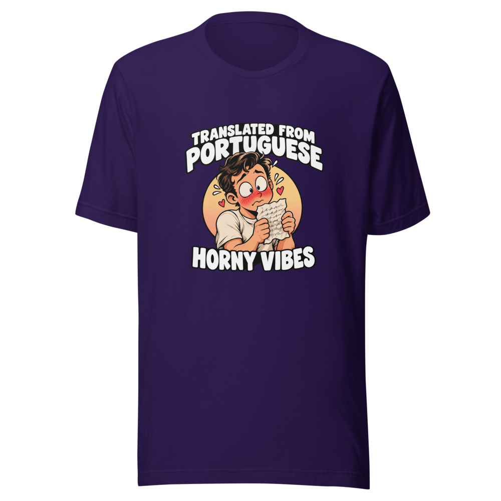 Translated Horny Vibes T-Shirt - Image 3