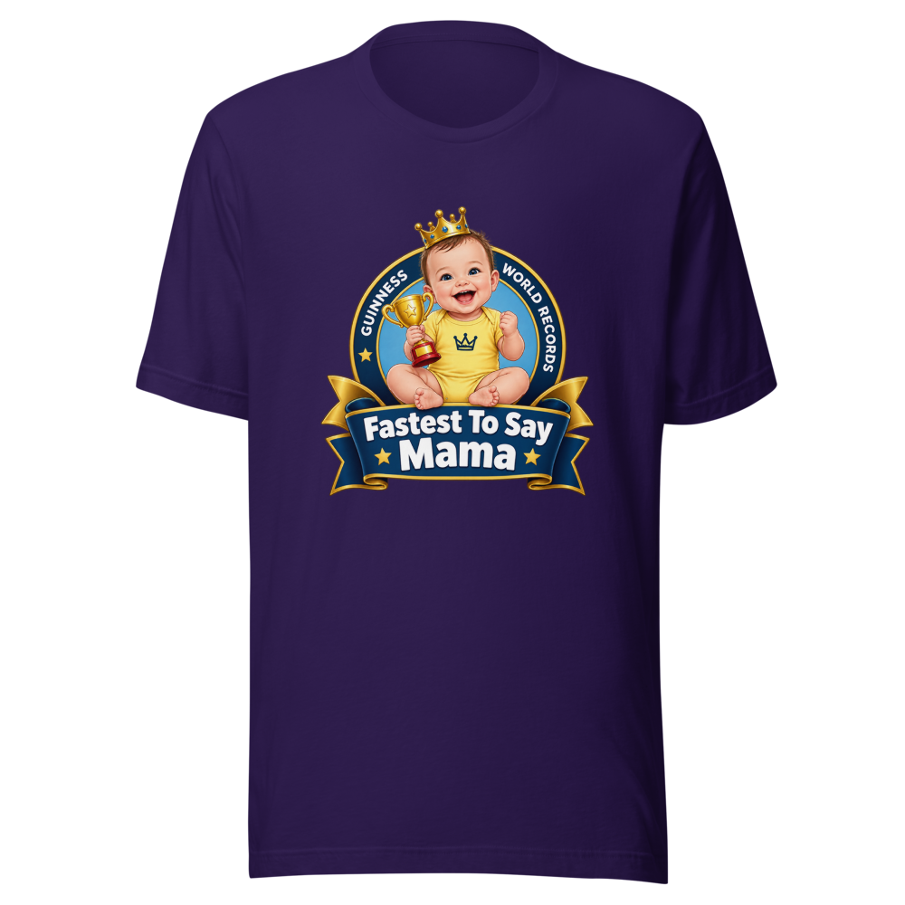 Baby's First Words World Record T-Shirt - Image 3