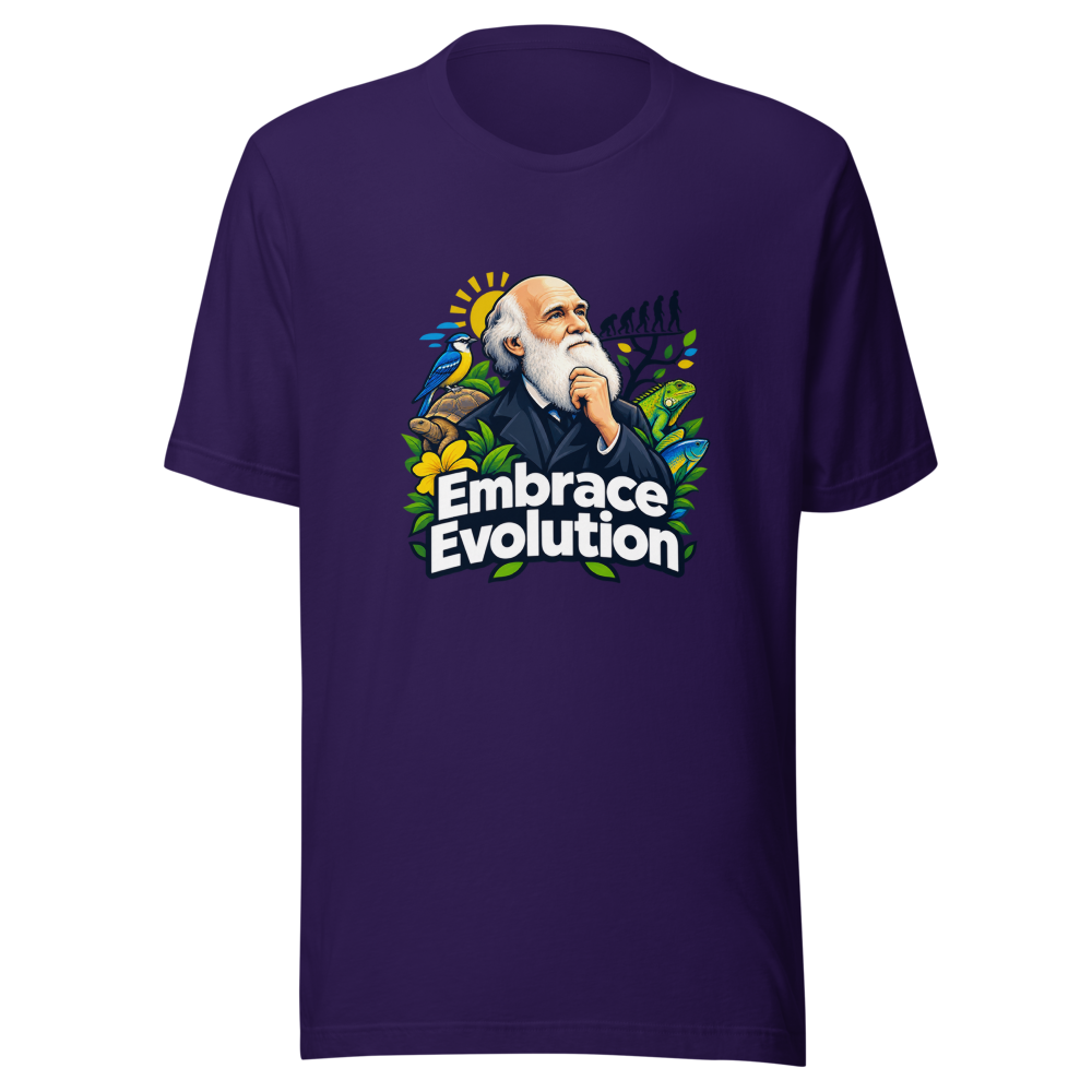 Embrace Evolution: Darwin's Journey T-Shirt - Image 3