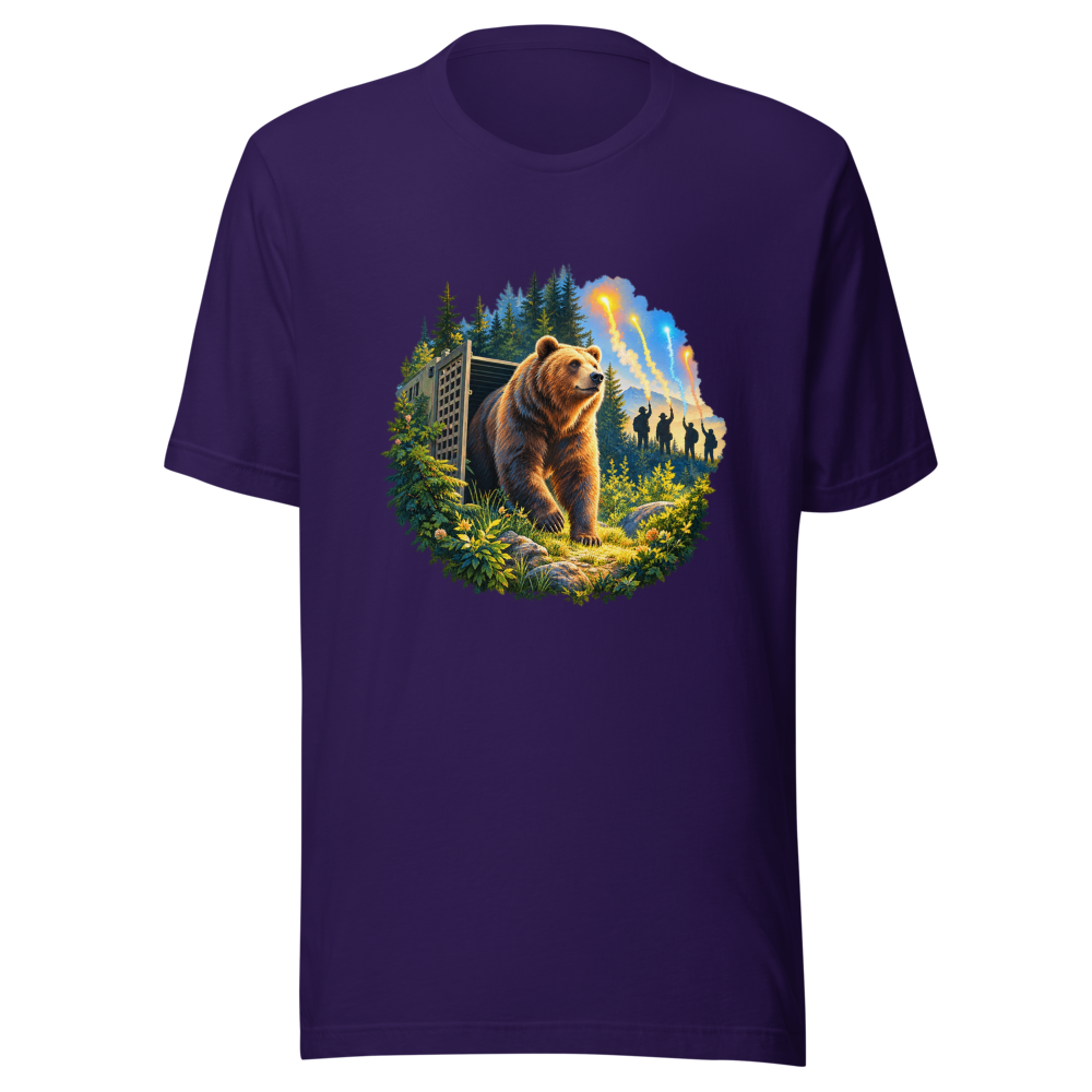 Bear Release Emotional Tears T-Shirt - Image 3