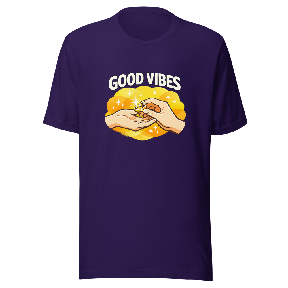 Wedding Bands Feeling Good Vibes Tee - Image 3