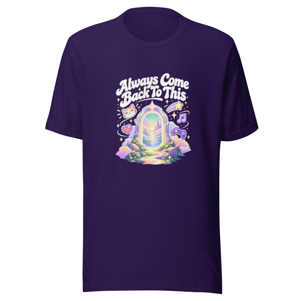Always Come Back To This Vibe T-Shirt - Image 3