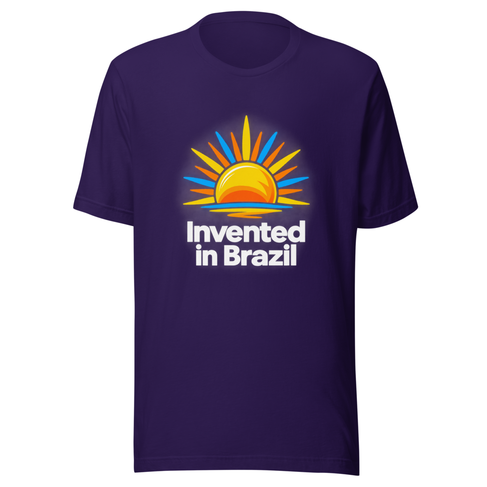 Invented in Brazil Global South Science T-Shirt - Image 3