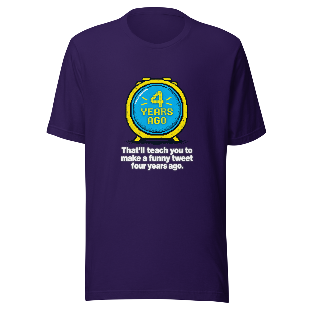 Funny Tweet Flashback T-Shirt - Image 3