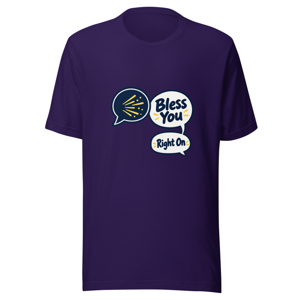 The Funniest Calm Bless You Tee - Image 3