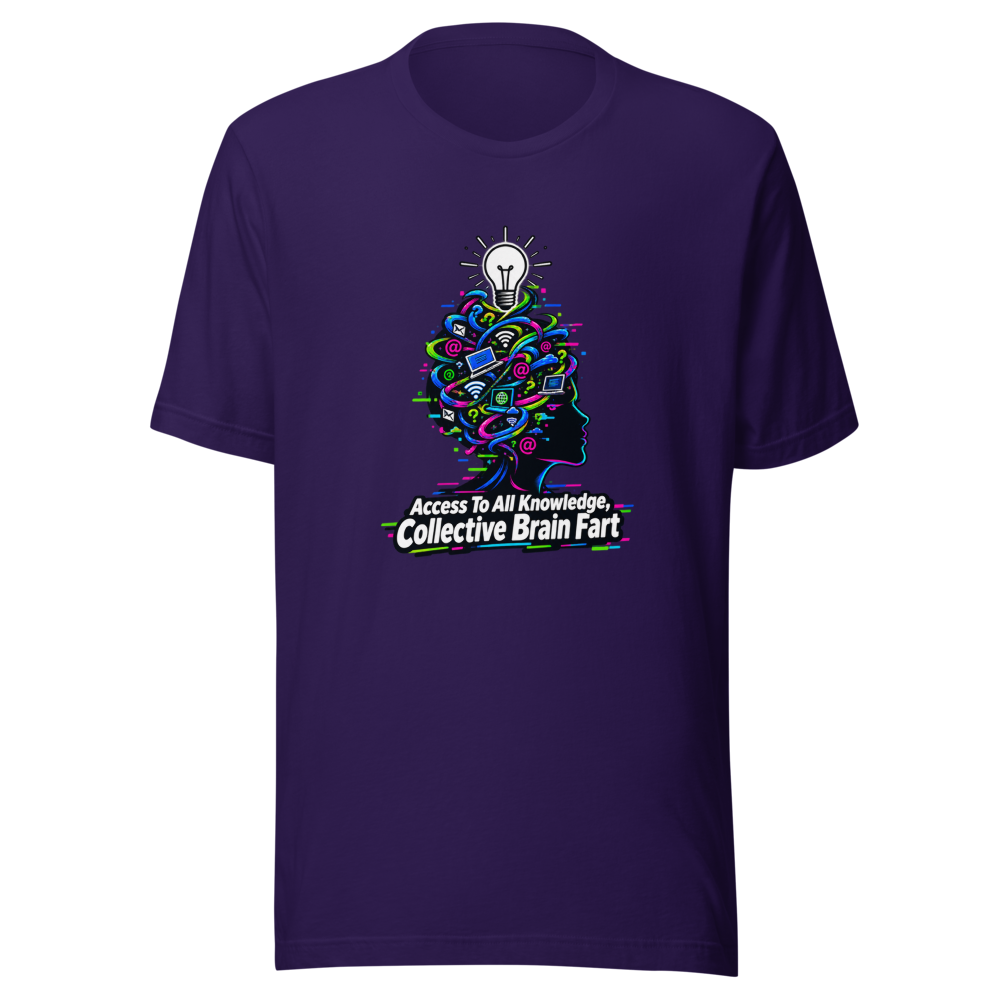 Modern Genius Tee: Information Overload - Image 3