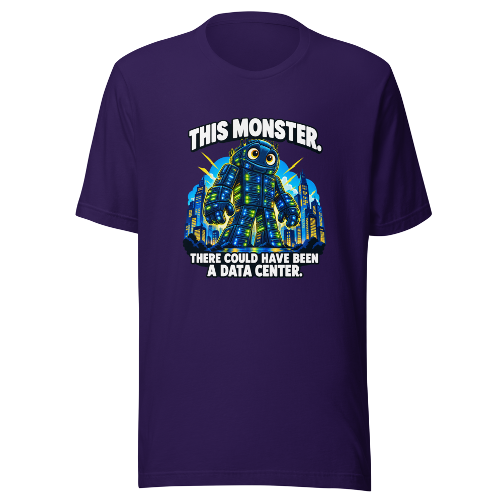 This Monster Data Center Viral Meme T-Shirt - Image 3