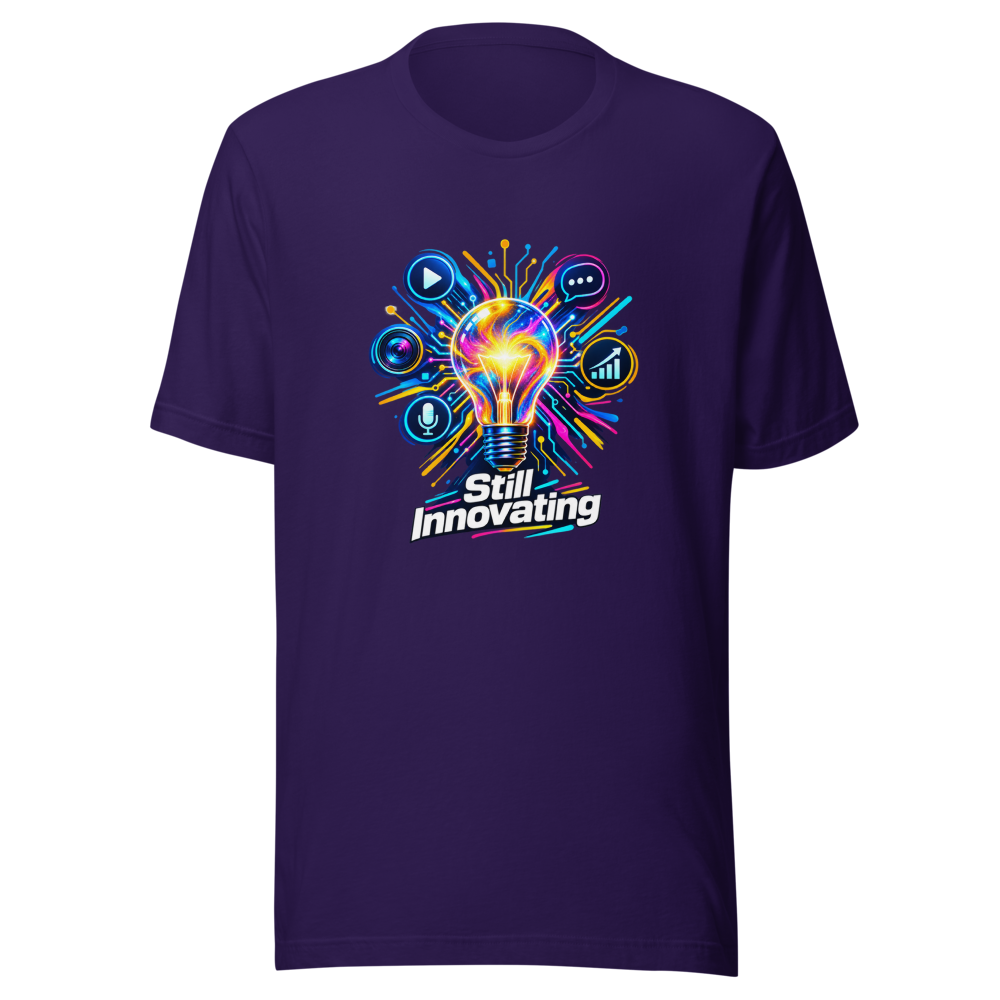 Still Innovating Content Creation T-Shirt - Image 3