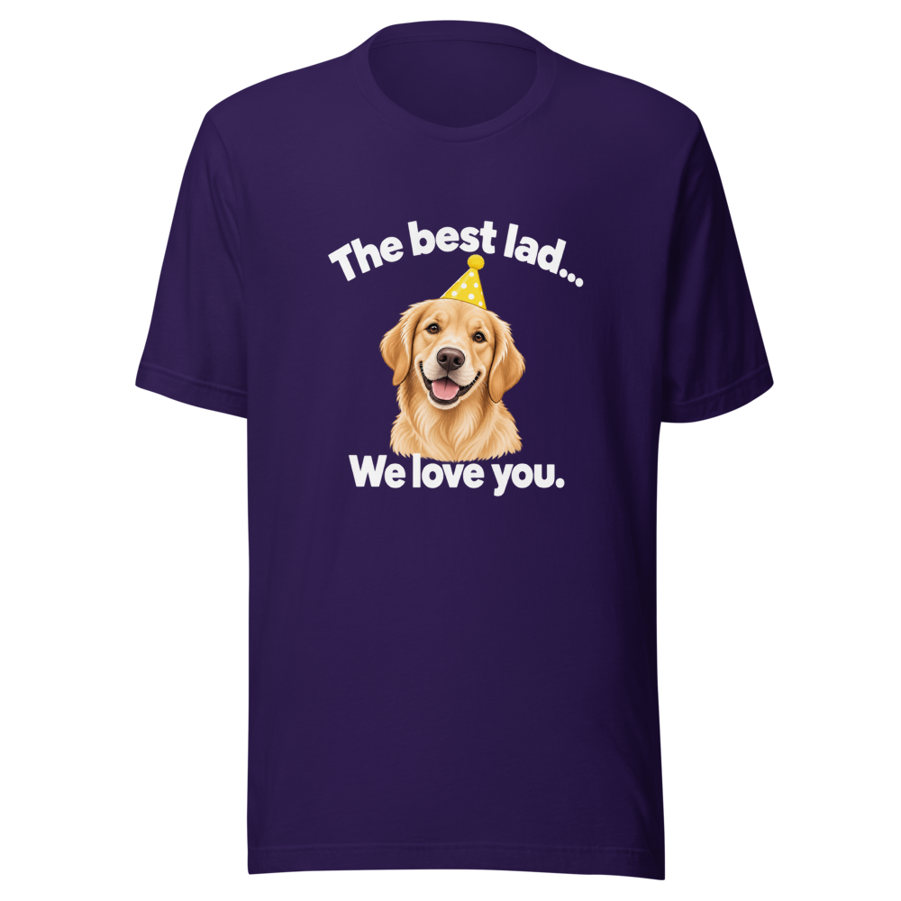 Best Lad Love You Iconic Quote T-Shirt - Image 3