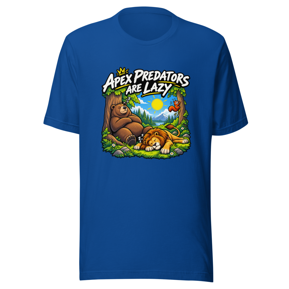 Apex Predator Lazy Vibes Only T-Shirt - Image 8