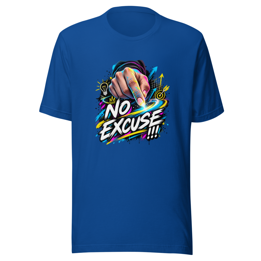 Finger Drawn Art No Excuse AI Sucks Tee - Image 8