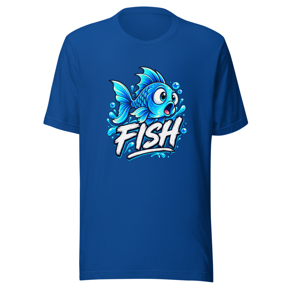Fish Vibes Aesthetic T-Shirt - Image 8