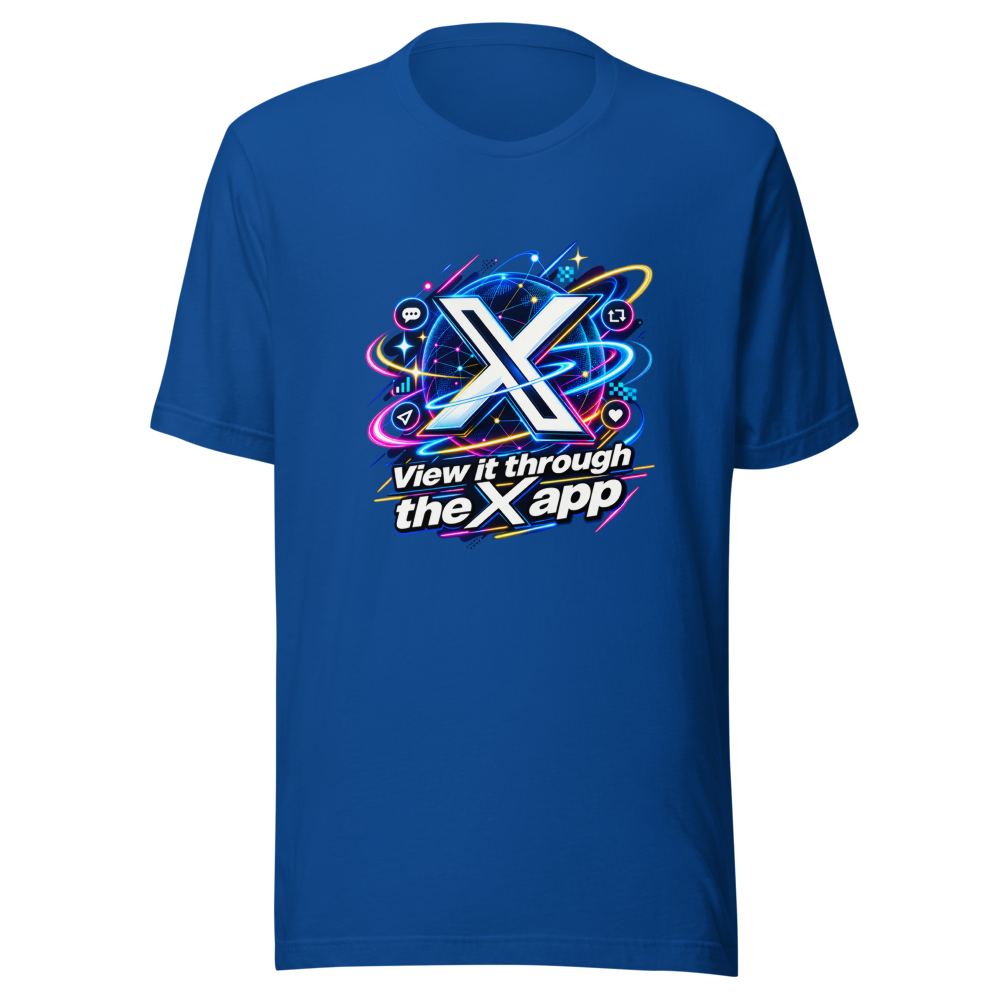 X App Vibes Tee: Viral Tweet Fashion - Image 8