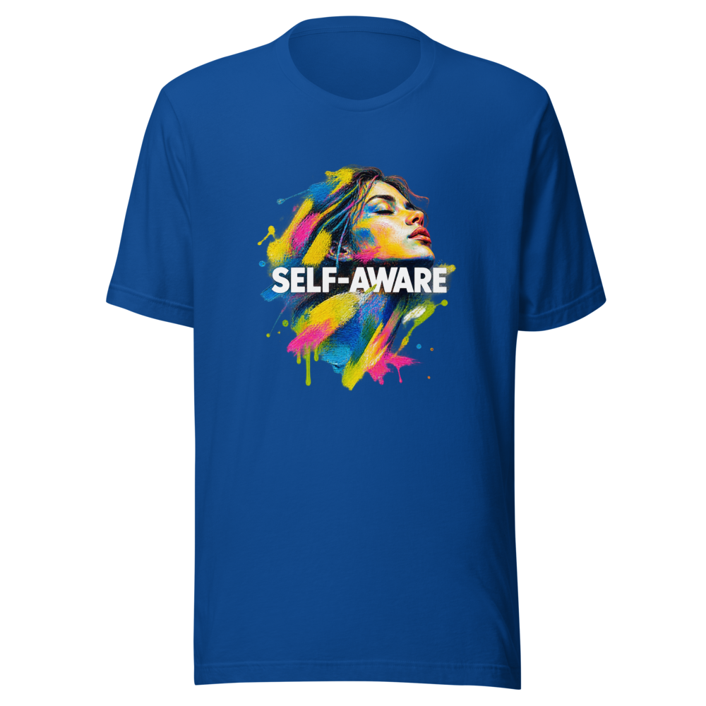 Self-Awareness Art T-Shirt | Abstract Oil on Paper Vibe - Image 8