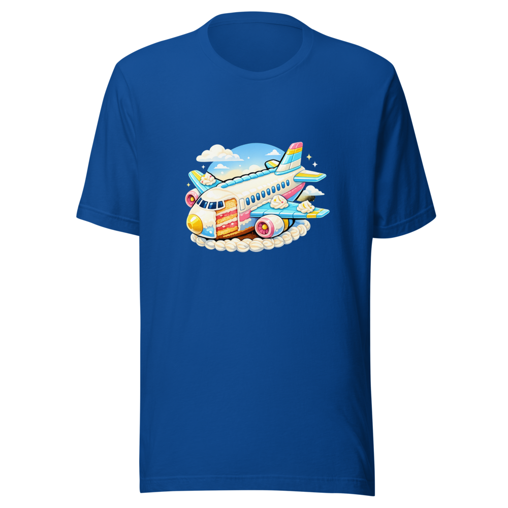 Viral Plane Cake T-Shirt - Sweetest Flight Ever - Image 8