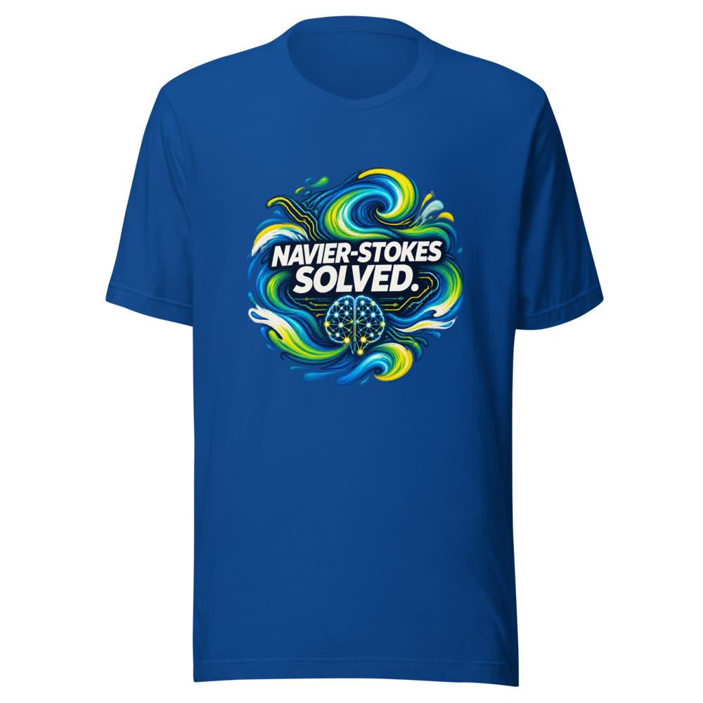 Navier-Stokes Solved: AI Breakthrough Tee - Image 8