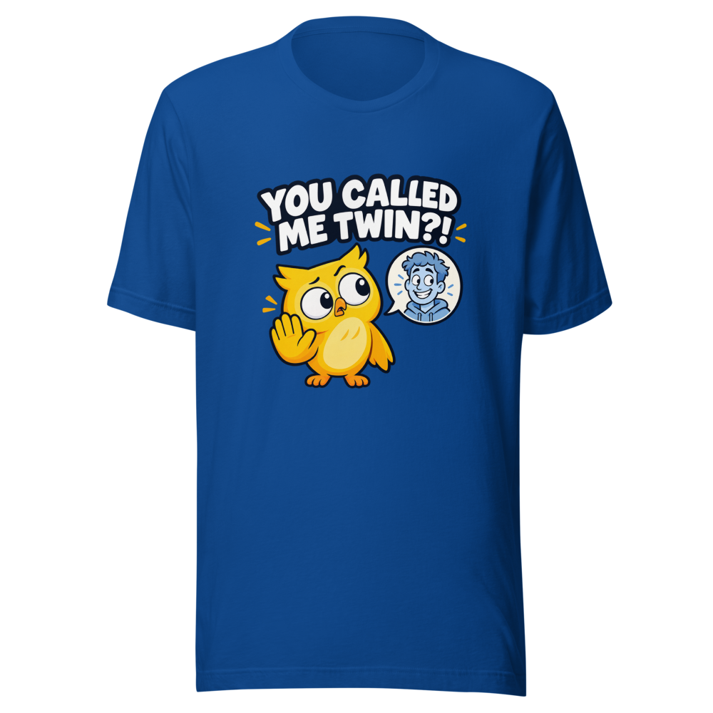 Funny Twin Stranger Meme T-Shirt - Duolingo Inspired - Image 8