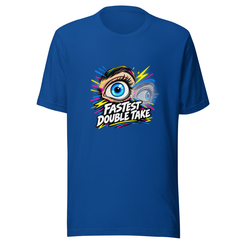 Fast Double Take GIF Viral Meme T-Shirt - Image 8