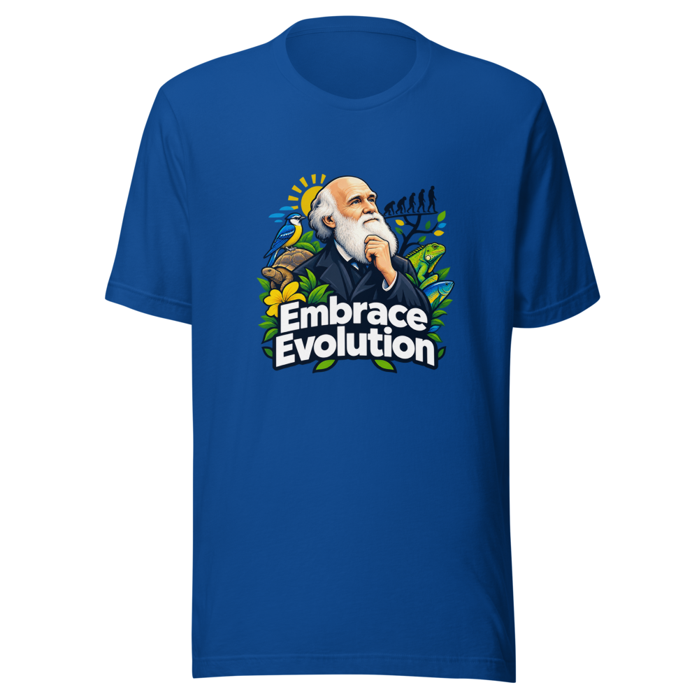 Embrace Evolution: Darwin's Journey T-Shirt - Image 8