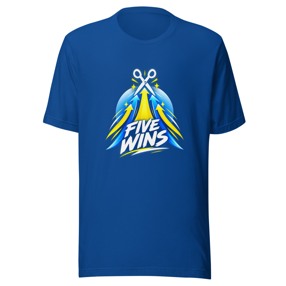 Five Wins Streak T-Shirt | ManCity Fan Gear - Image 8