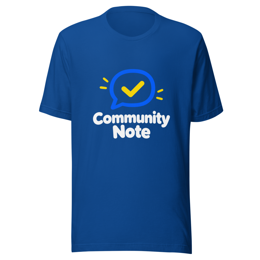 Community Note Funny T-Shirt - Image 8