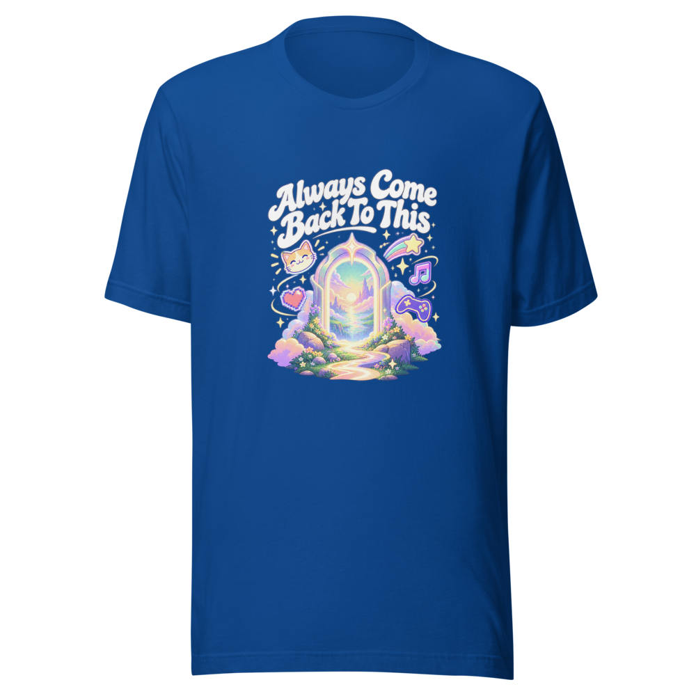 Always Come Back To This Vibe T-Shirt - Image 8