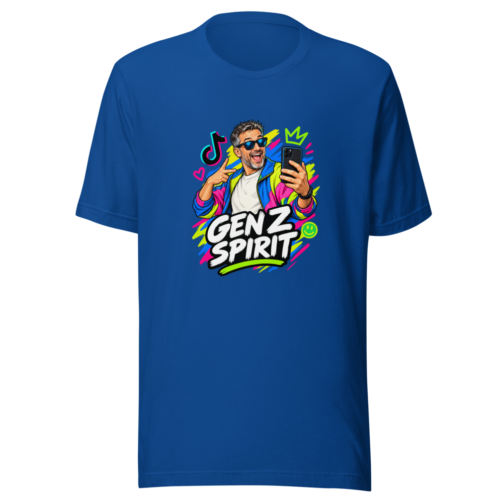 Gen Z Spirit 40 Year Old Men T-Shirt - Image 8