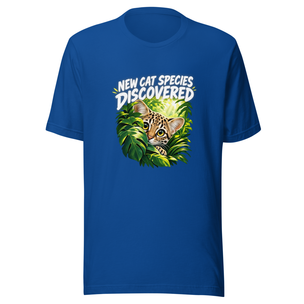 New Cat Species Discovered - Tiny Wild Cat Tee - Image 8