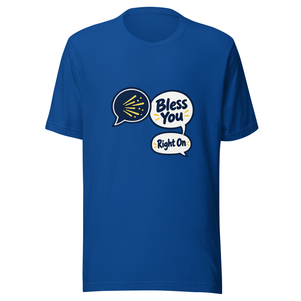 The Funniest Calm Bless You Tee - Image 8