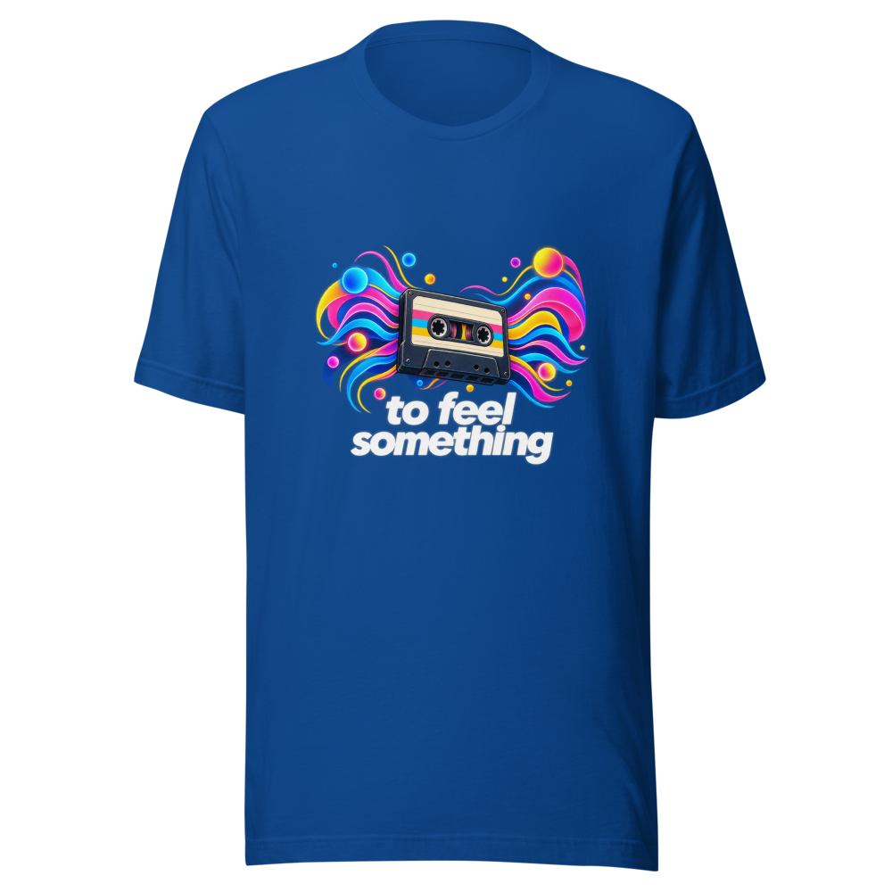 Feel Something Playlist Vibe Tee - Image 8